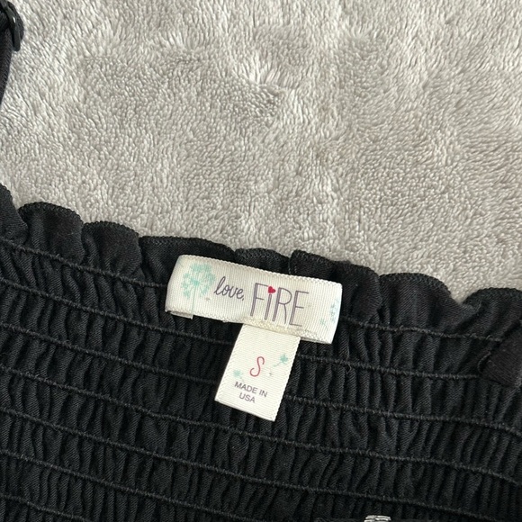 Love Fire Black and Purple Mini Skater Dress - Picture 6 of 8